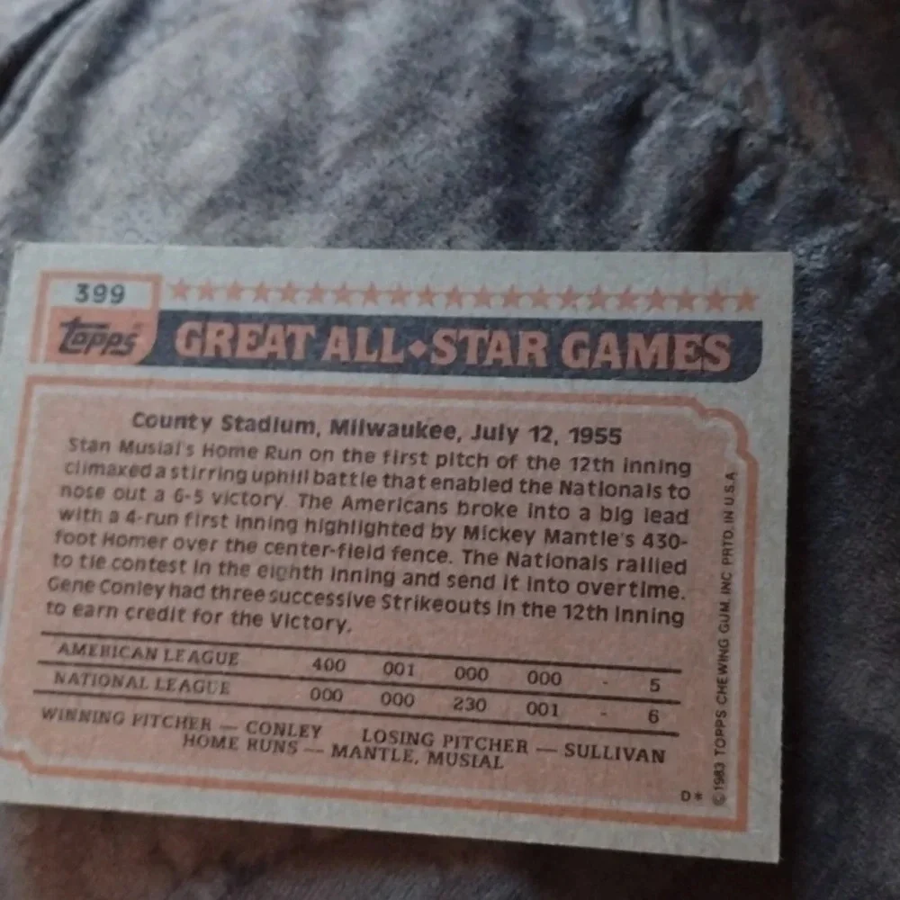 Mike Schmidt BB Card